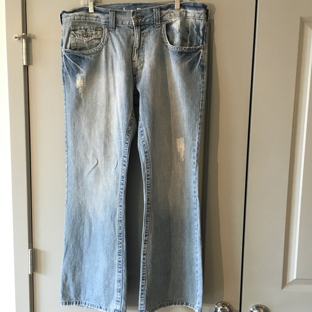 GUESS "Rancho" Button-Pocket Men's Jeans - 36x30